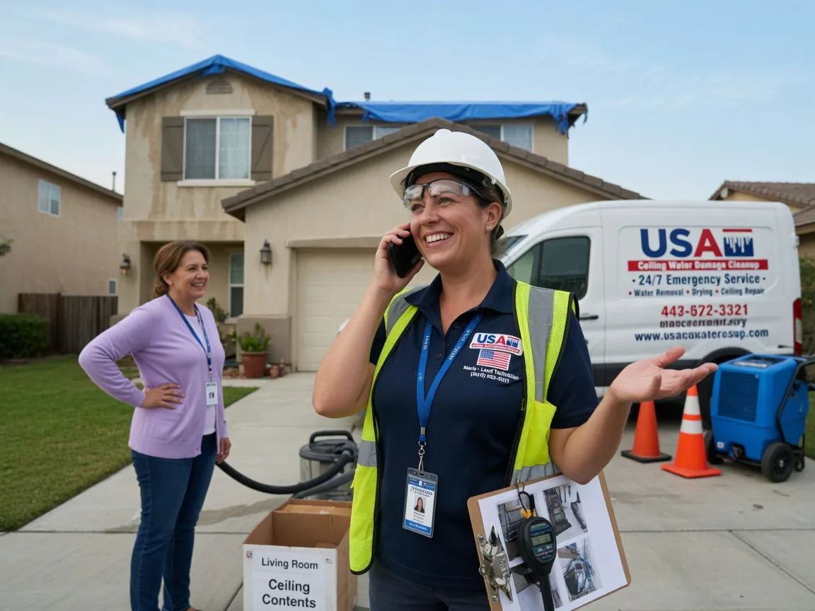 Ceiling Water Damage Restoration Spiritwood, ND FAQs